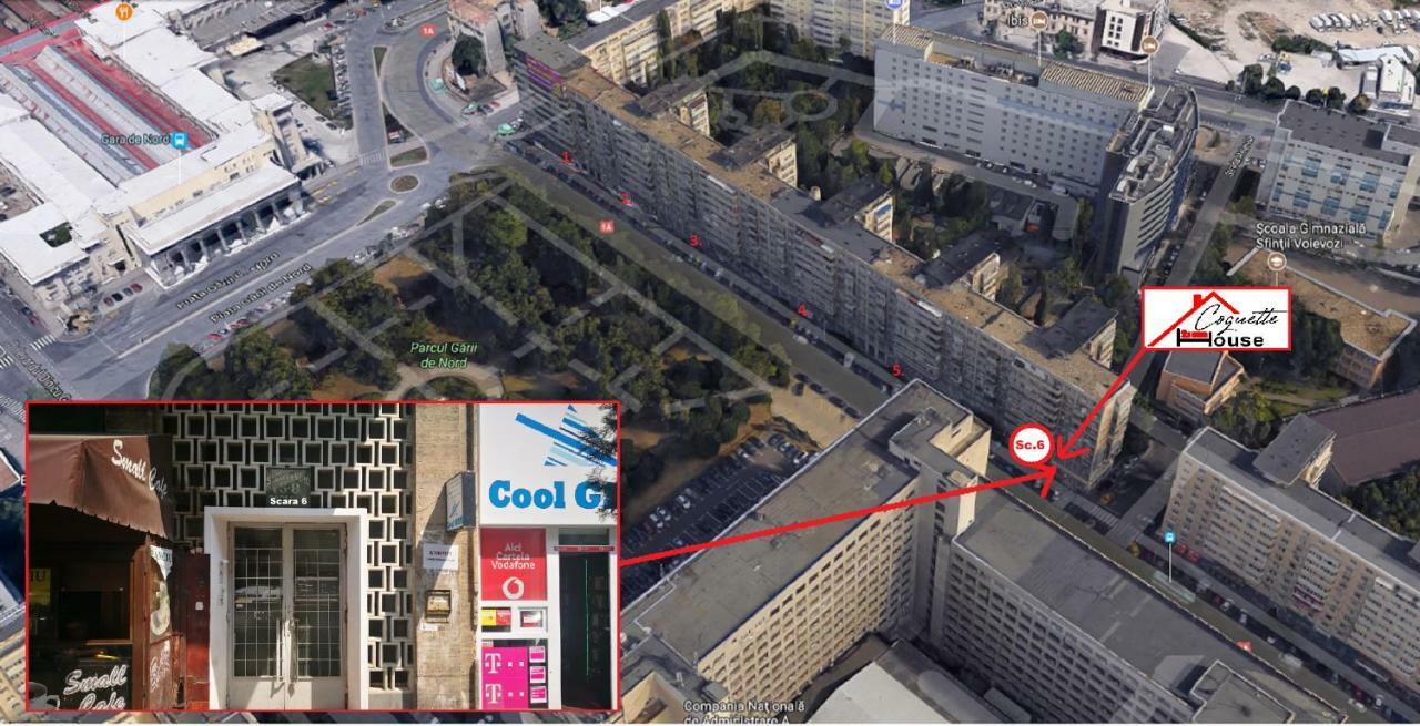 Coquettehouse Gara De Nord Appartement Boekarest Buitenkant foto